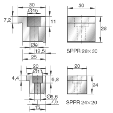 SPPR-28x30軸承